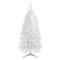 4ft. Pre-Lit White Pine Artificial Christmas Tree, Multicolor Lights